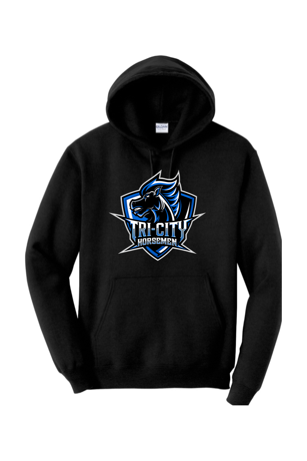 Tri-City Horsemen | Adult | Gildan Heavy Blend Hooded Sweatshirt