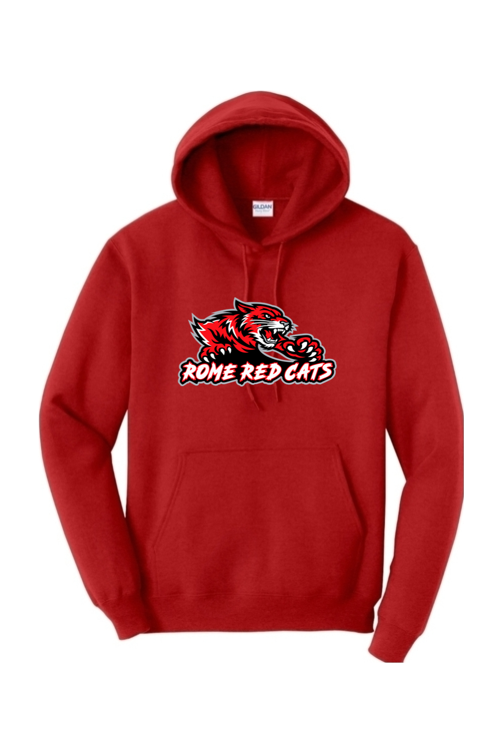 Rome Red Cats | Adult | Gildan Heavy Blend Hooded Sweatshirt