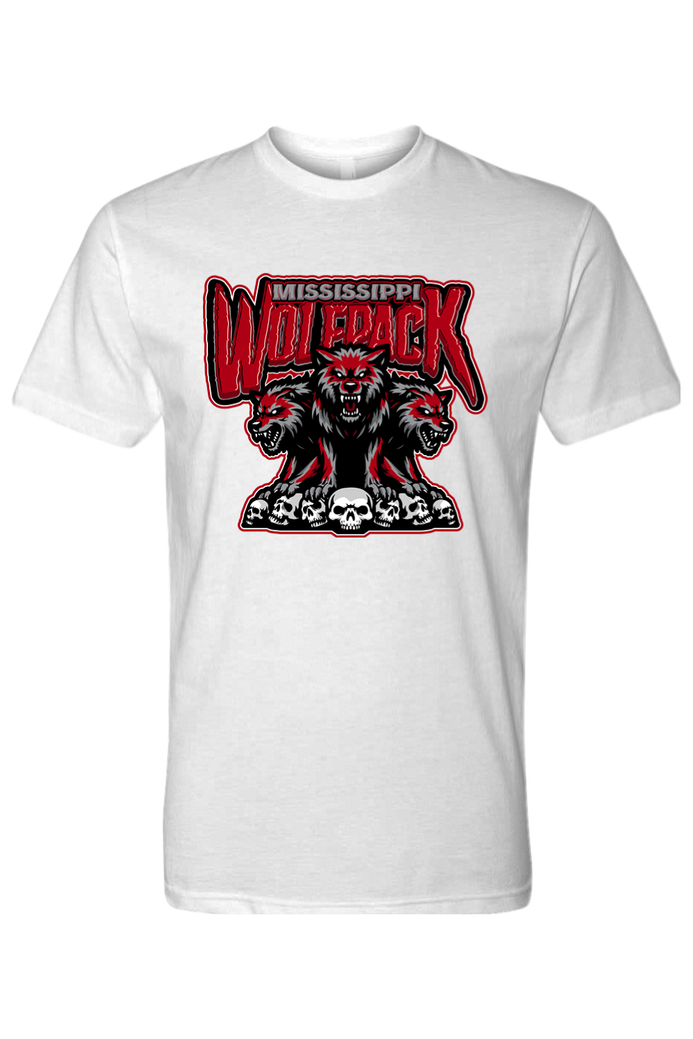 Mississippi Wolfpack | Adult | Next Level CVC Tee