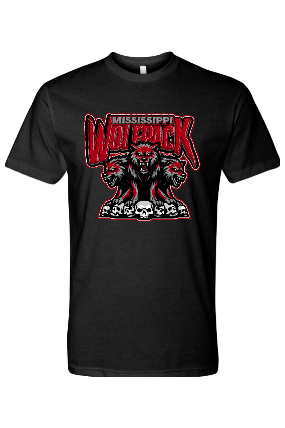 Mississippi Wolfpack | Adult | Next Level CVC Tee