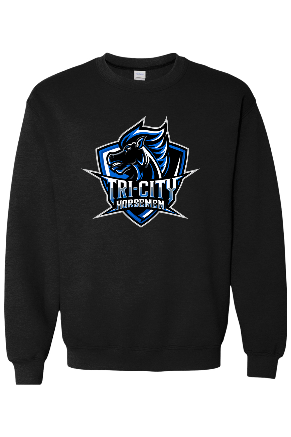 Tri-City Horsemen | Adult | Gildan Heavy Blend Crewneck Sweatshirt