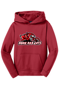 Rome Red Cats | Youth | Sport-Tek Sport-Wick Fleece Hooded Pullover
