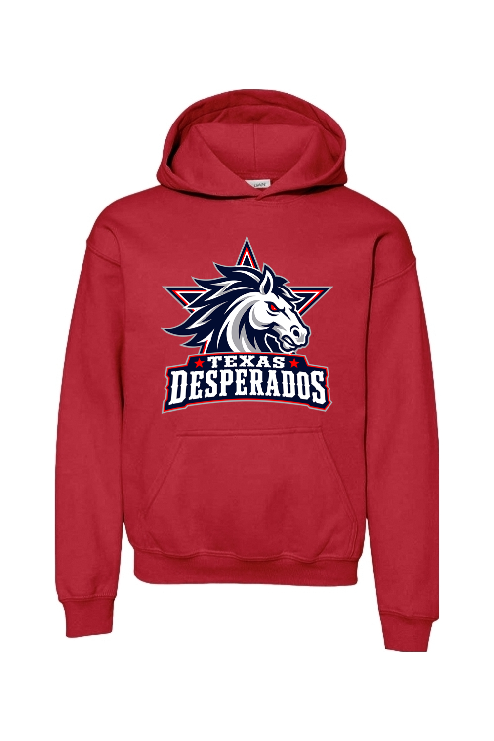 Texas Desperados | Youth | Gildan Heavy Blend Hooded Sweatshirt