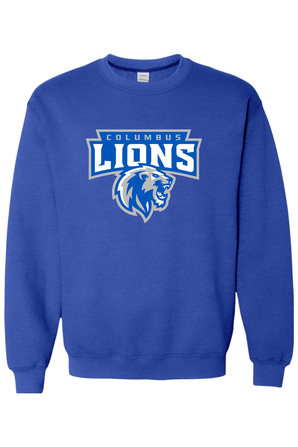 Columbus Lions | Adult | Gildan Heavy Blend Crewneck Sweatshirt