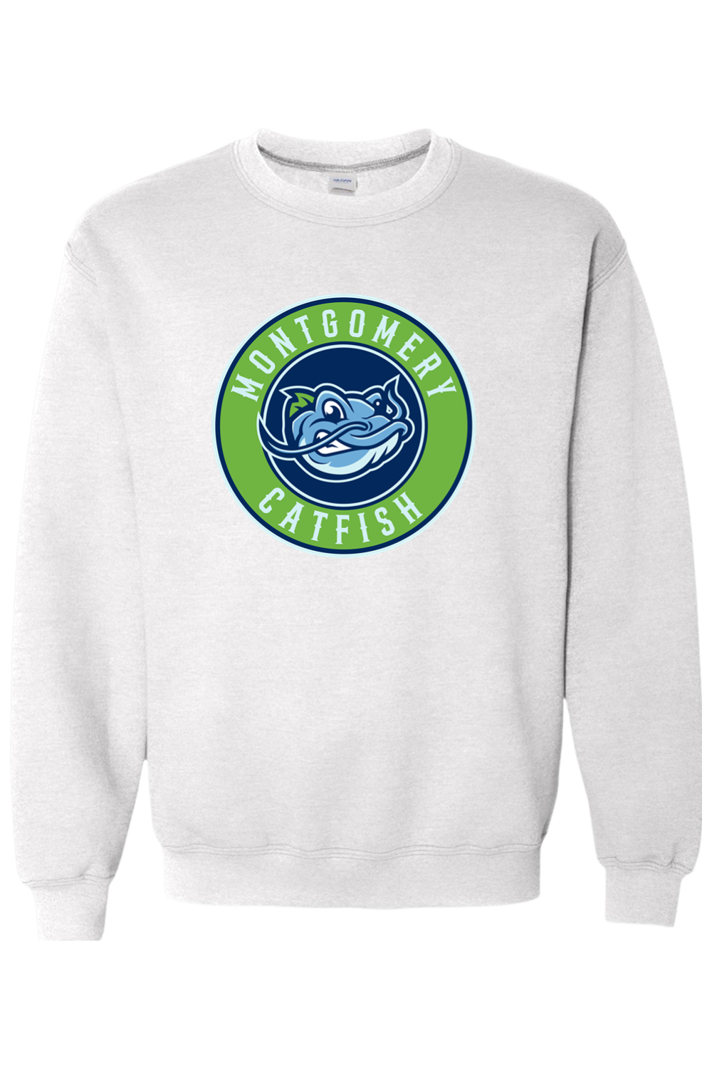 Montgomery Catfish | Adult | Gildan Heavy Blend Crewneck Sweatshirt