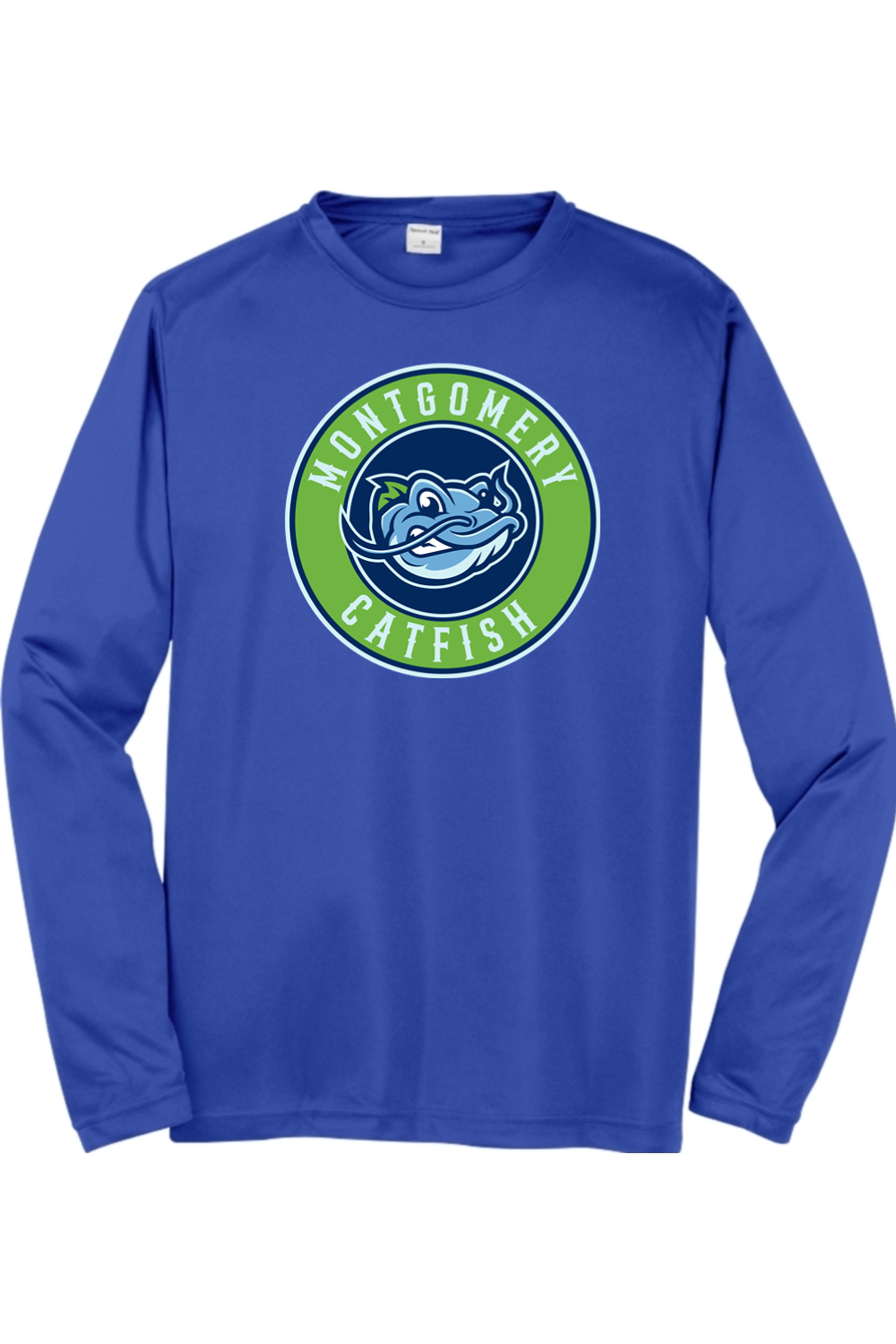 Montgomery Catfish | Adult | Sport-Tek Long Sleeve PosiCharge Competitor Tee