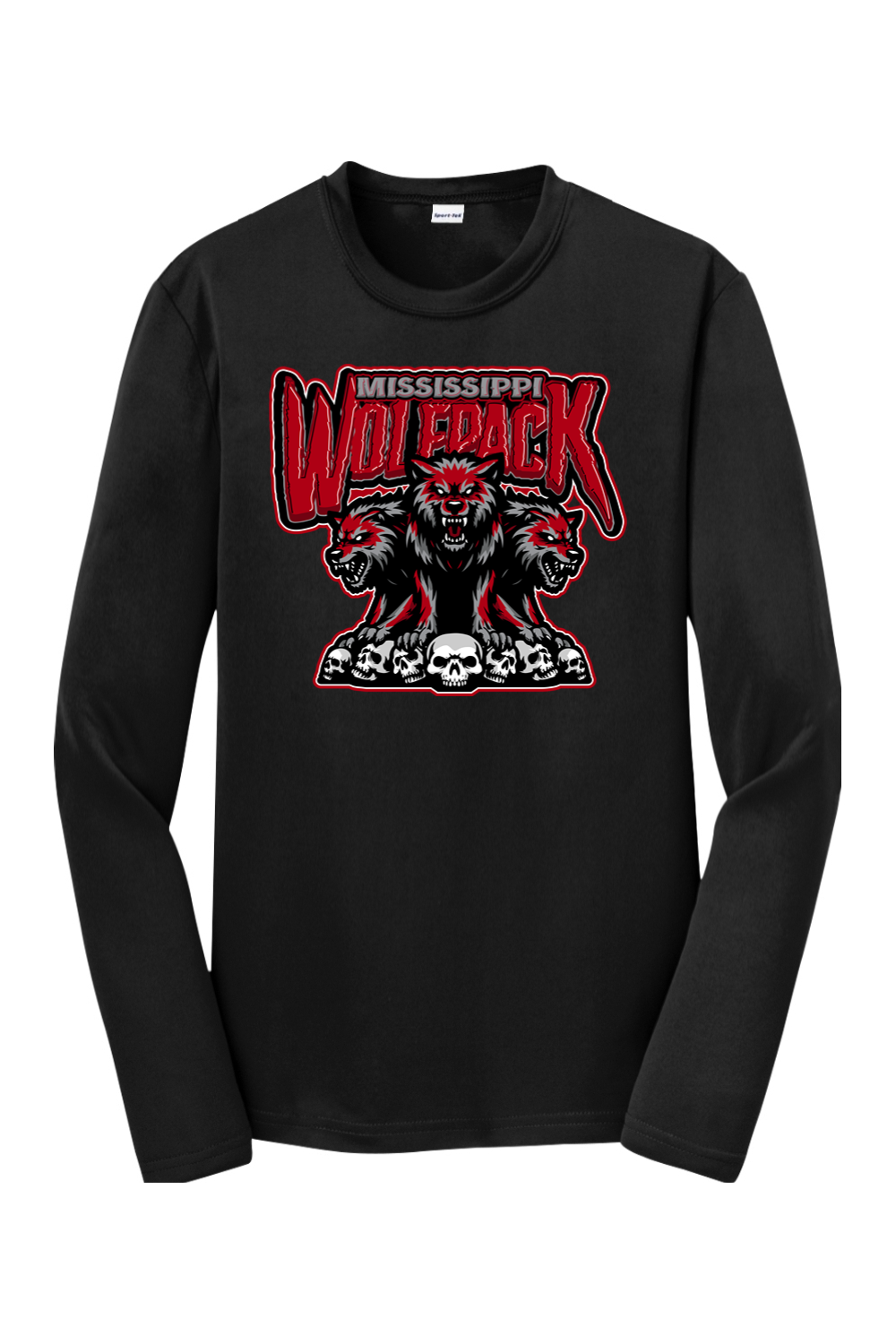 Mississippi Wolfpack | Youth | Sport-Tek Long Sleeve Performance Tee