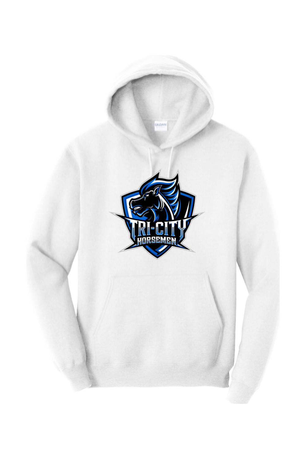 Tri-City Horsemen | Adult | Gildan Heavy Blend Hooded Sweatshirt