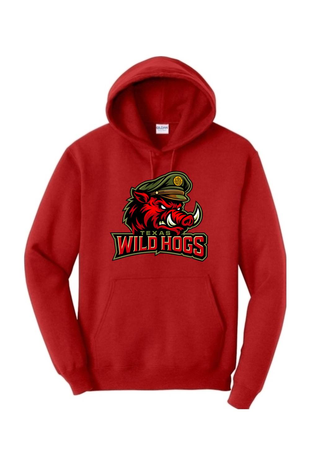 Texas Wild Hogs | Adult | Gildan Heavy Blend Hooded Sweatshirt