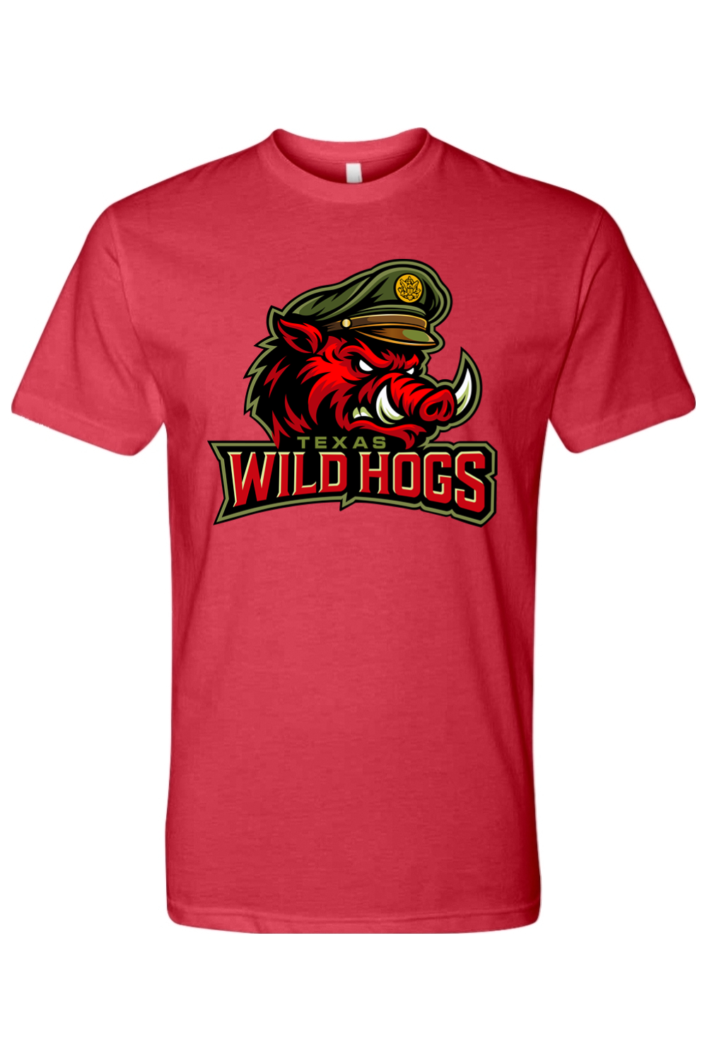 Texas Wild Hogs | Adult | Next Level CVC Tee
