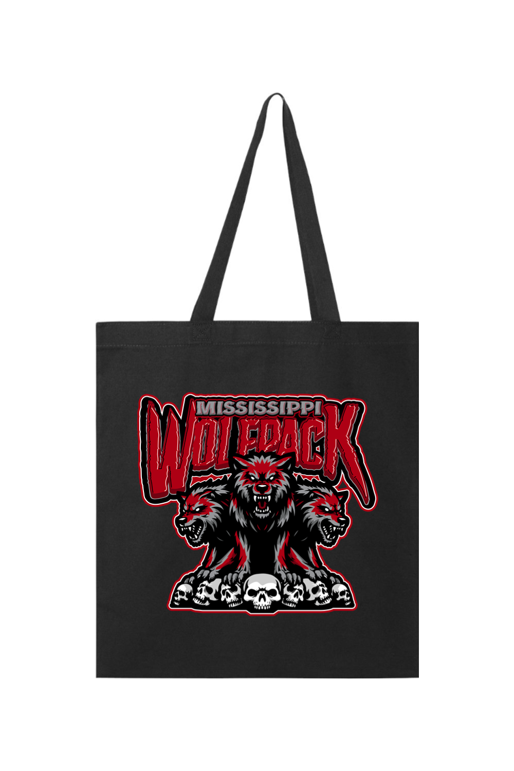 Mississippi Wolfpack | Q-Tees Economy Tote