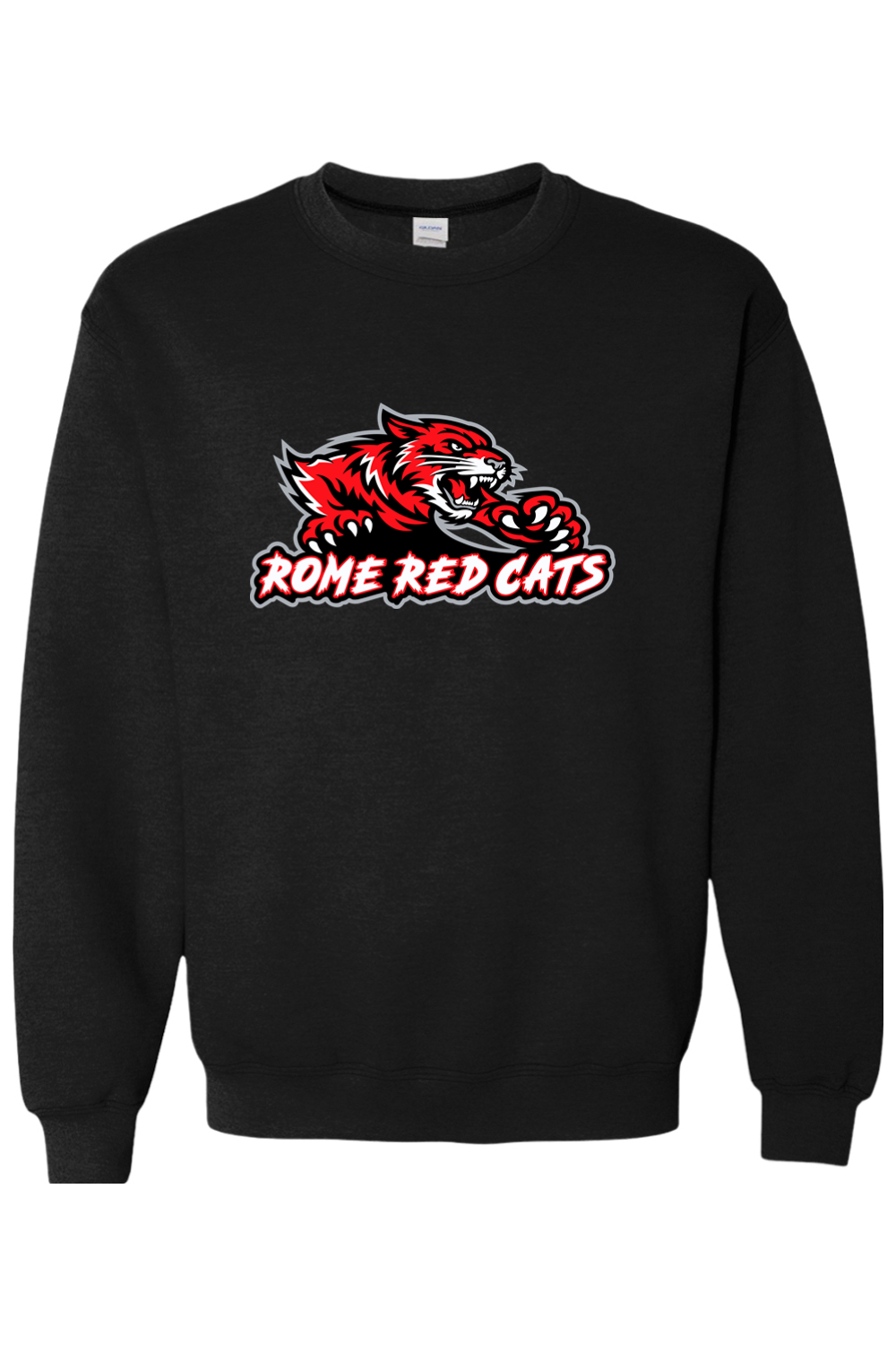 Rome Red Cats | Adult | Gildan Heavy Blend Crewneck Sweatshirt