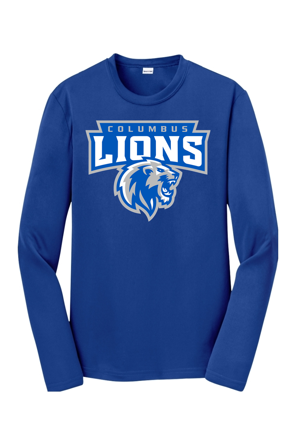 Columbus Lions | Youth | Sport-Tek Long Sleeve Performance Tee