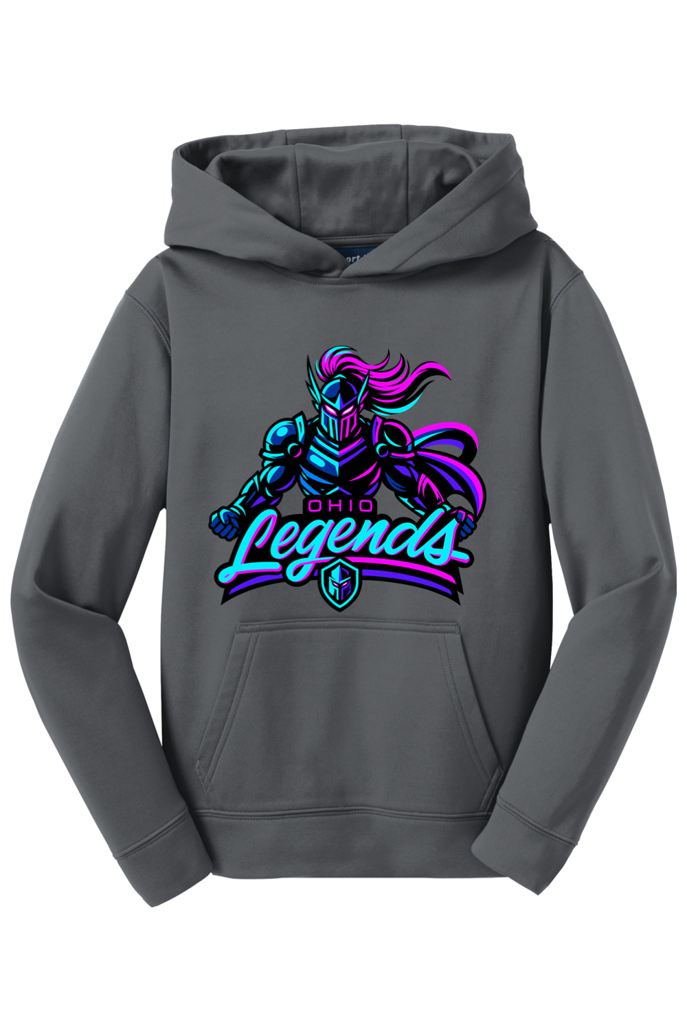 Ohio Legends | Youth | Sport-Tek Sport-Wick Fleece Hooded Pullover