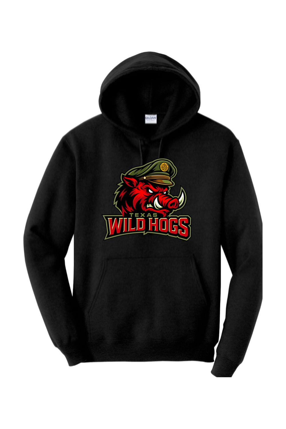 Texas Wild Hogs | Adult | Gildan Heavy Blend Hooded Sweatshirt