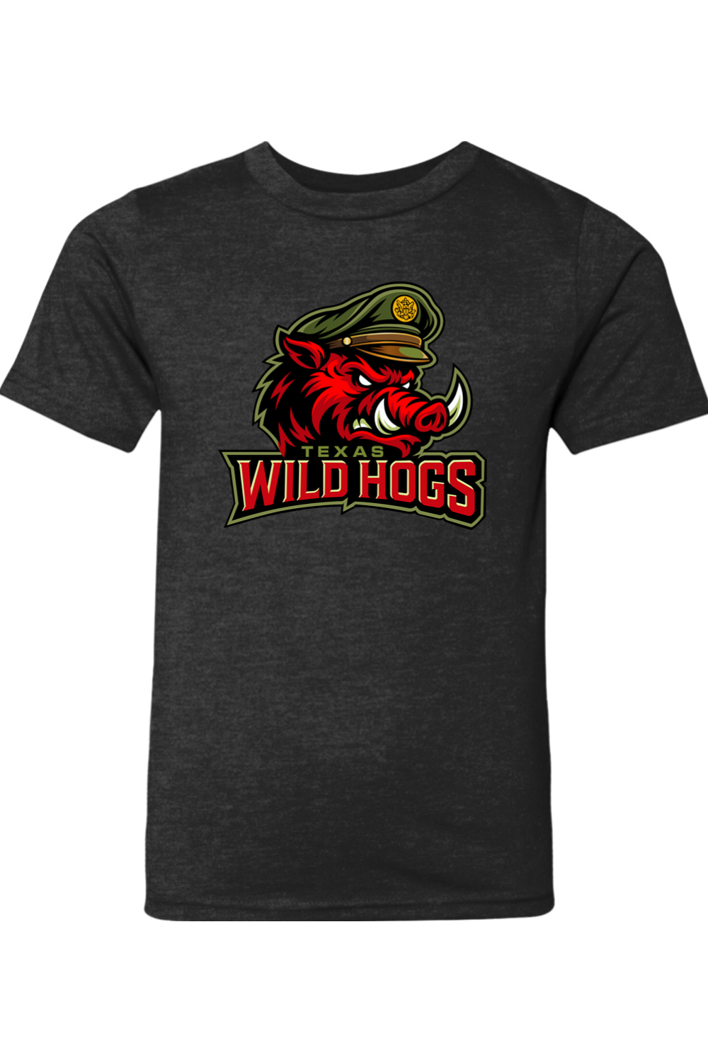 Texas Wild Hogs | Youth | Next Level CVC Tee