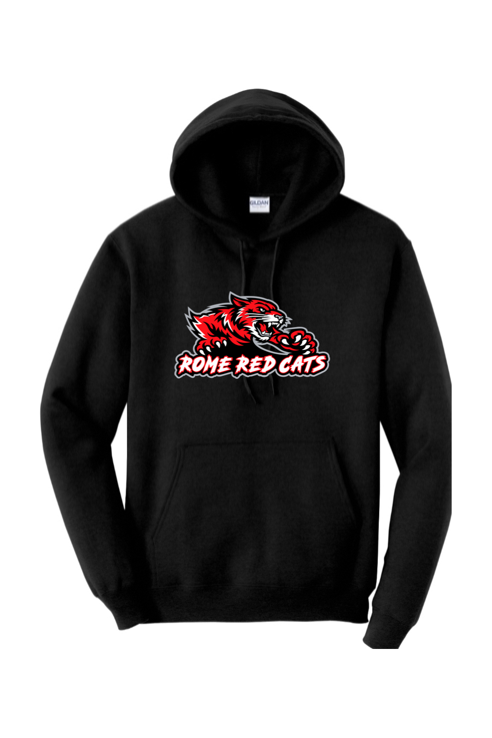 Rome Red Cats | Adult | Gildan Heavy Blend Hooded Sweatshirt