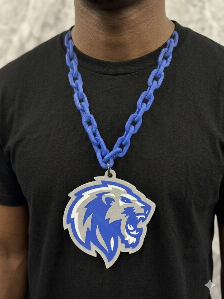 Lion Chain - Mob Tee - Black