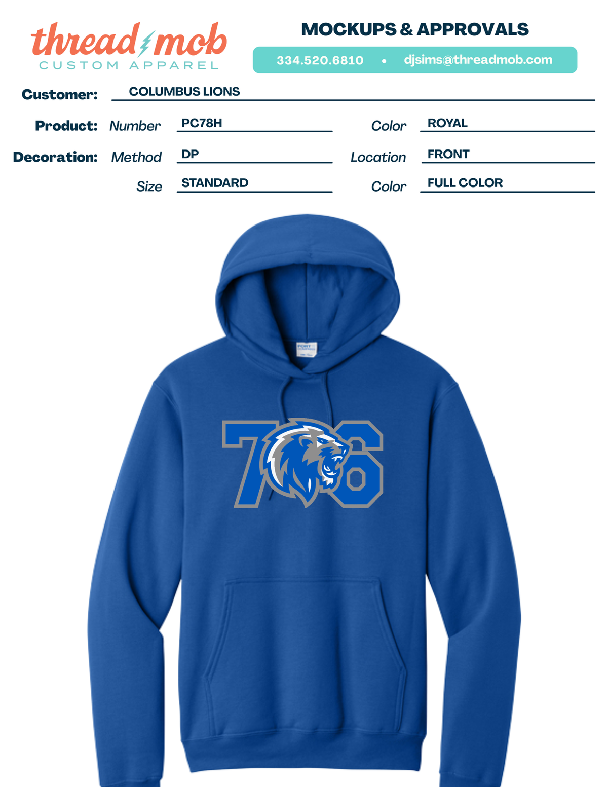 706 - PC78H - Royal